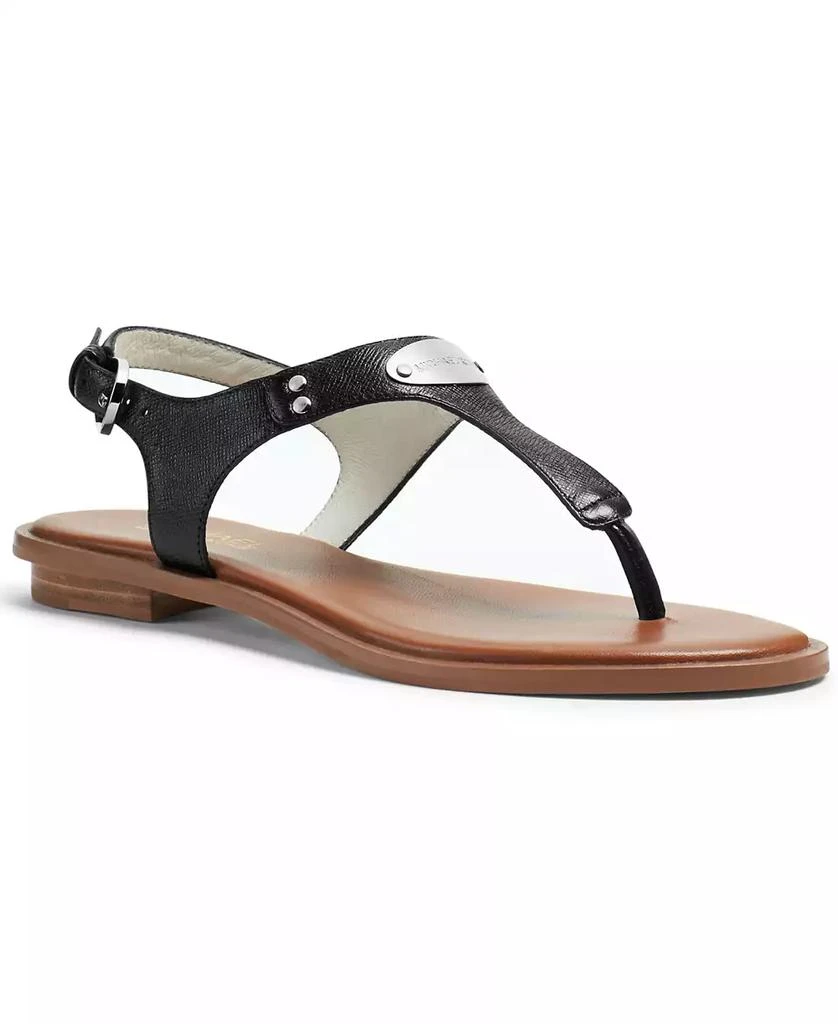 Women's MK Plate Flat Thong Sandals – On Sale Now with Up to 81