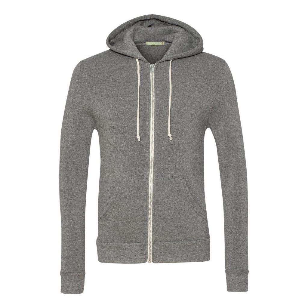 Alternative Alternative Rocky Eco-Fleece Full-Zip Hooded Sweatshirt