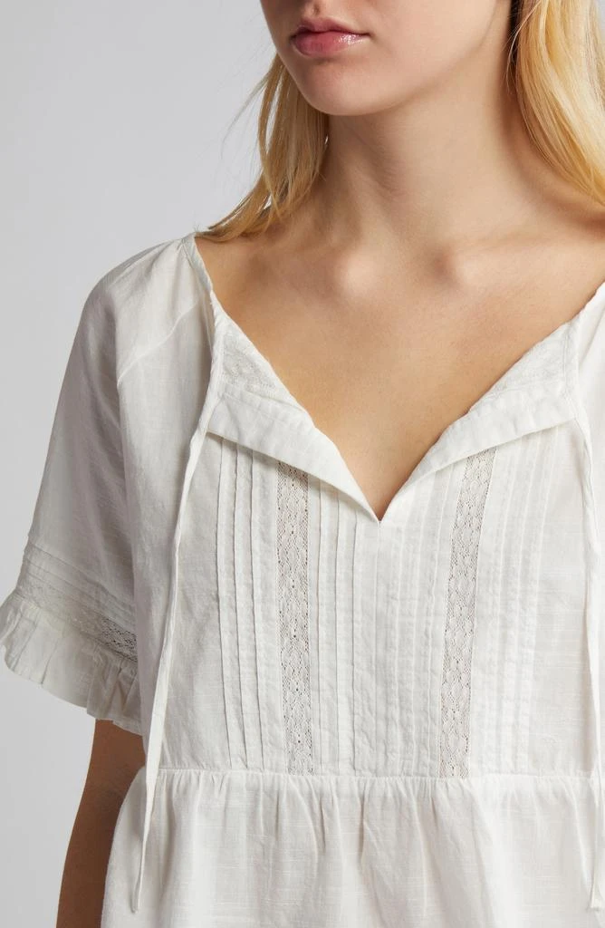 BP. Lace Trim Cotton Top 4