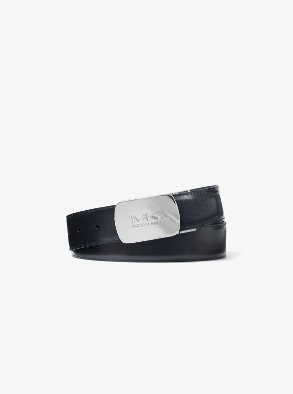 michael_kors Reversible Logo and Leather Belt