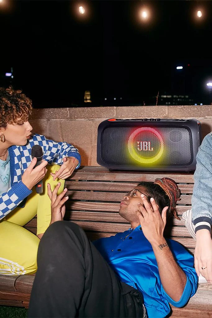 JBL JBL PartyBox On-The-Go Water Resistant Speaker + Microphone 5