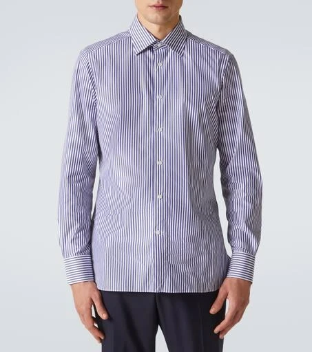 Zegna Striped cotton shirt 3