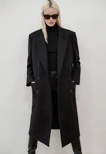 Nili Lotan Edmont double-breasted wool-blend coat 8