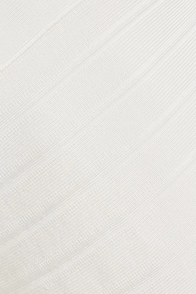 Herve Leger Fluted bandage mini dress 4