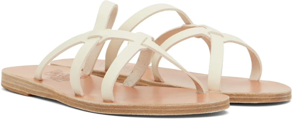 ANCIENT GREEK SANDALS Off-White Egopi Sandals 4