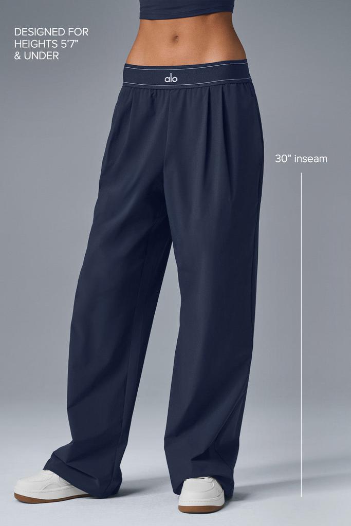 Alo Suit Up Trouser (Regular) - Navy