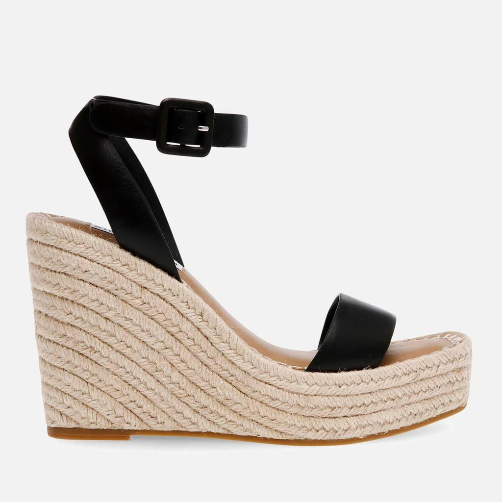 Steve Madden Steve Madden Women's Upstage Leather Wedge Sandals 1