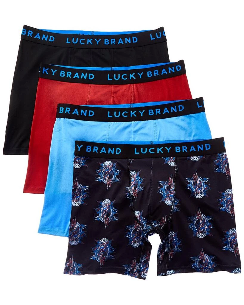 Lucky Brand 4pk Essential Soft Boxer Brief 1