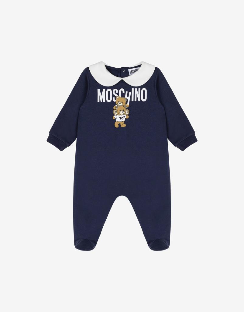 Moschino Teddy Logo Sweatshirt Romper