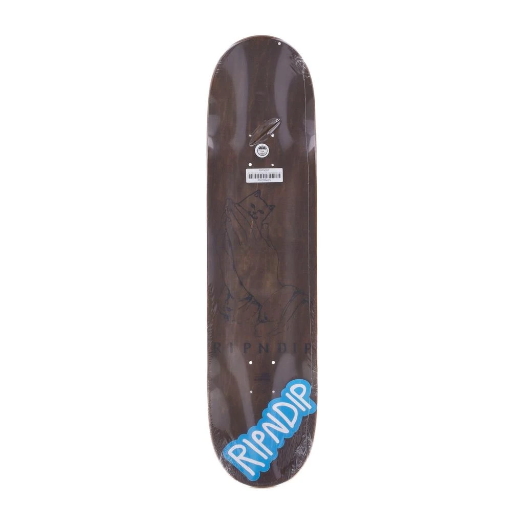 RIPNDIP Men's Skateboard Deck Lord Nermal Fuckin Fuck Board Brown 1