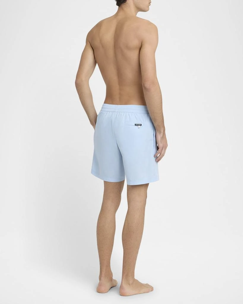 Dolce 
Gabbana Men
s Tonal Emblem Swim Trunks 3