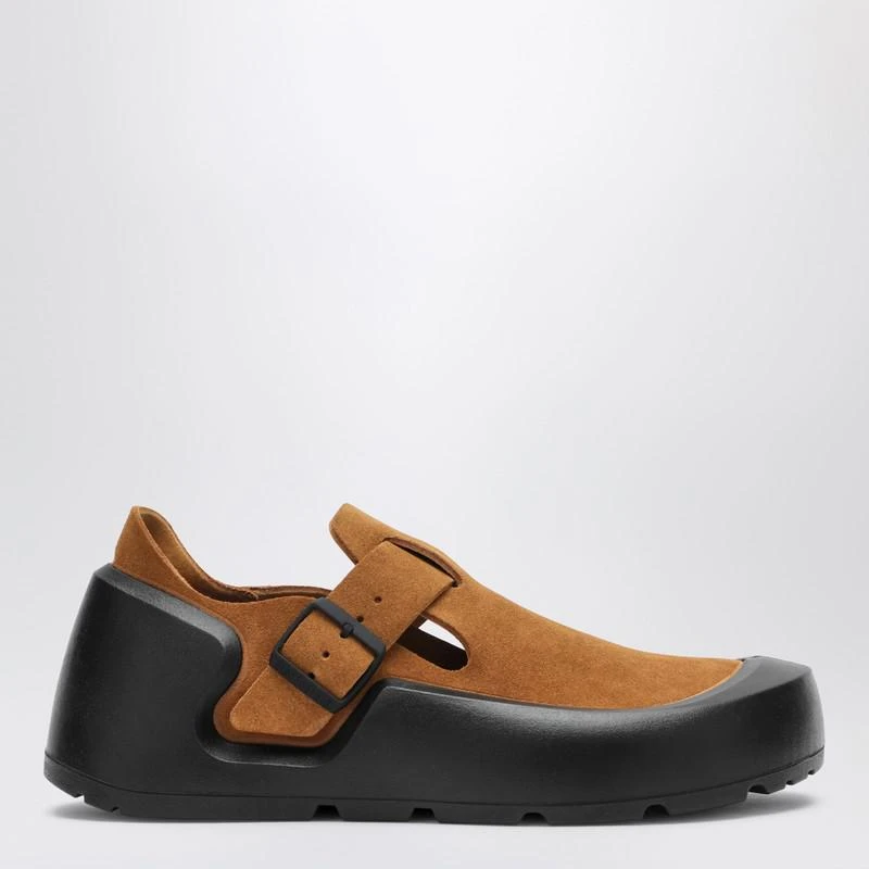 Birkenstock Reykjavik Mink coloured nubuck leather shoe 1