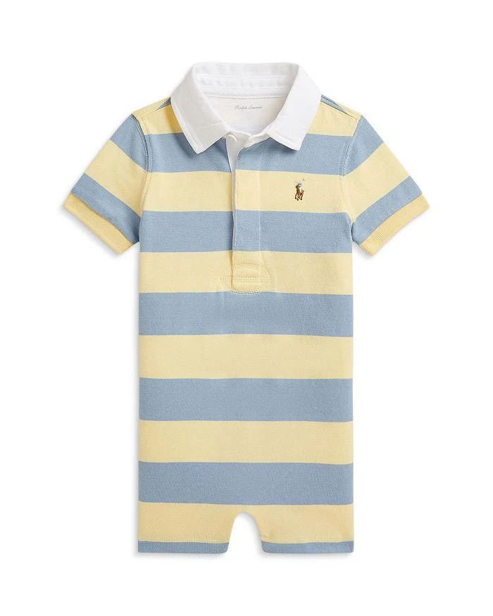 Ralph Lauren Polo Boys
Striped Cotton Rugby Shortalls - Baby