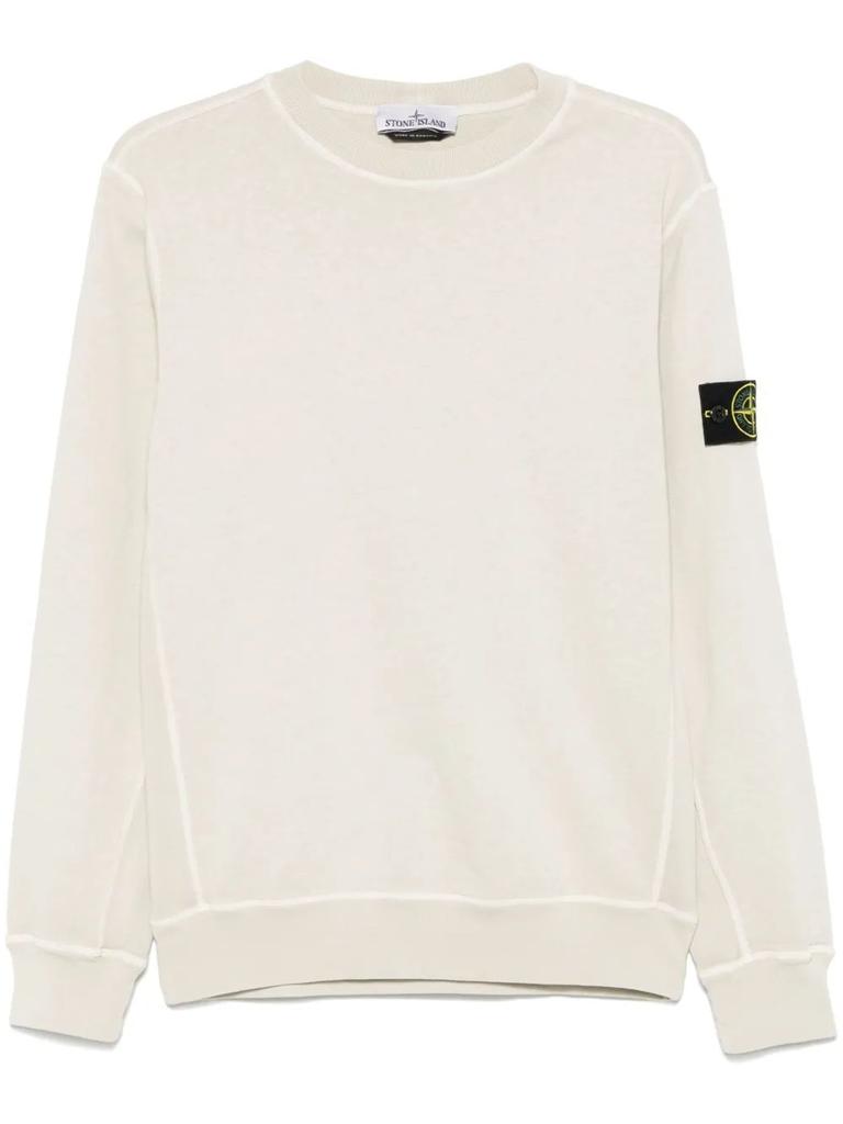 Shop MALFIL FLEECE OLD EFFECT SWEATSHIRT on Sale at