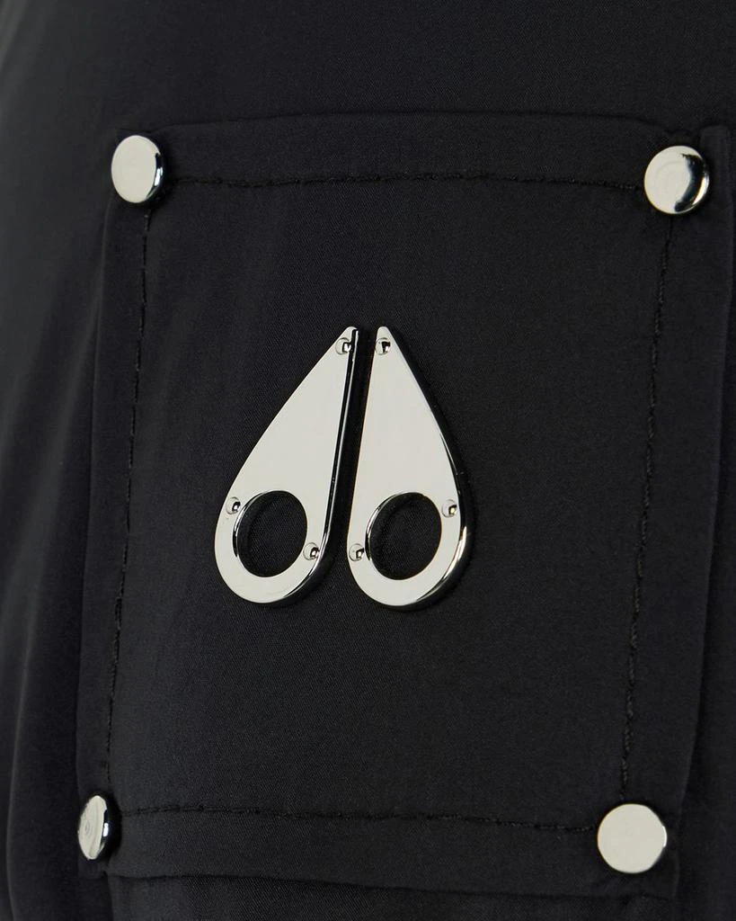 Moose Knuckles Belle Dune Shearling Trim Down Coat 5