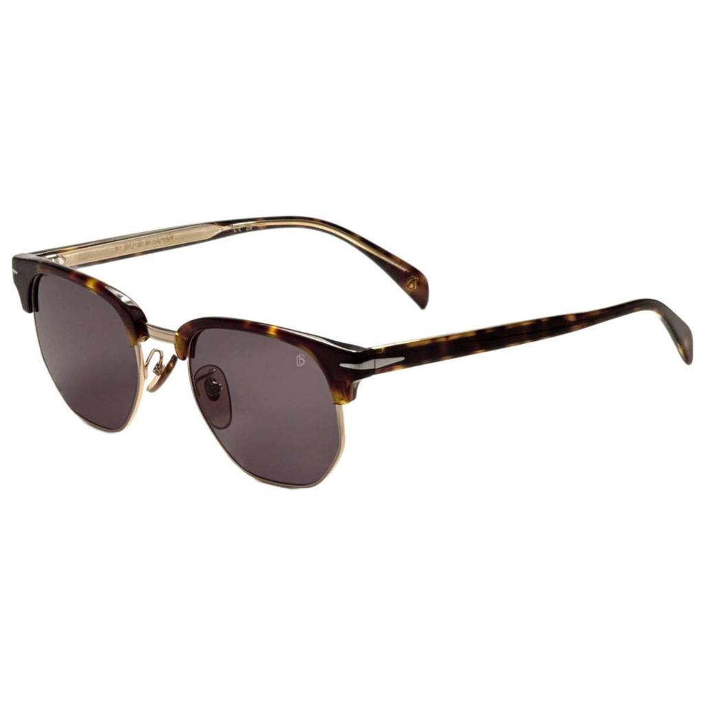 David Beckham David Beckham Men's Brown Square Sunglasses