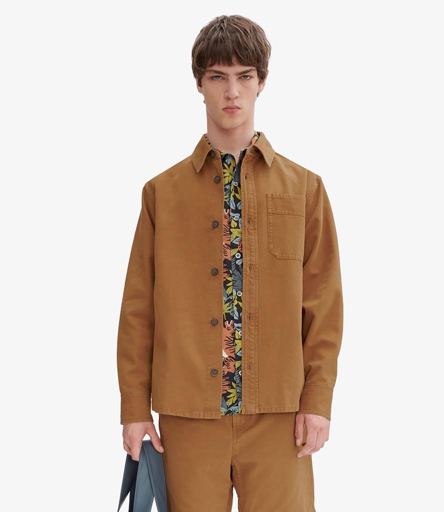 A.P.C. Basile Brodée Poitrine overshirt