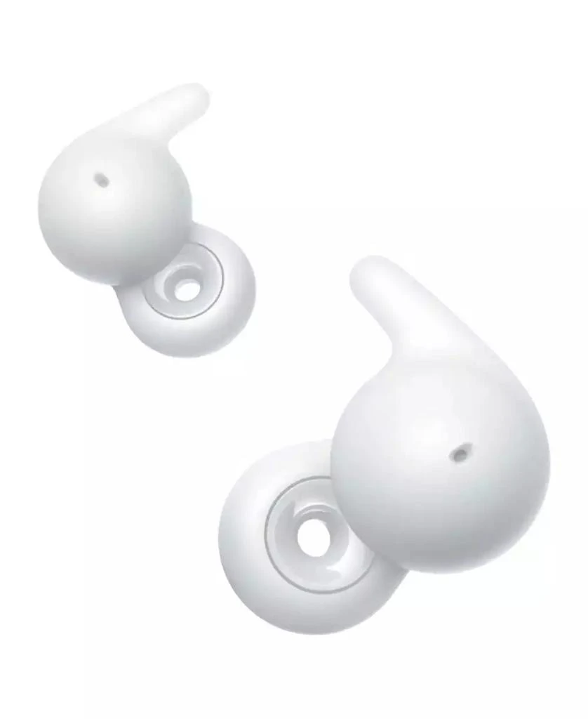 SONY LinkBuds Open True Wireless Earbud White Headphones with Earbud Case Bundle 2