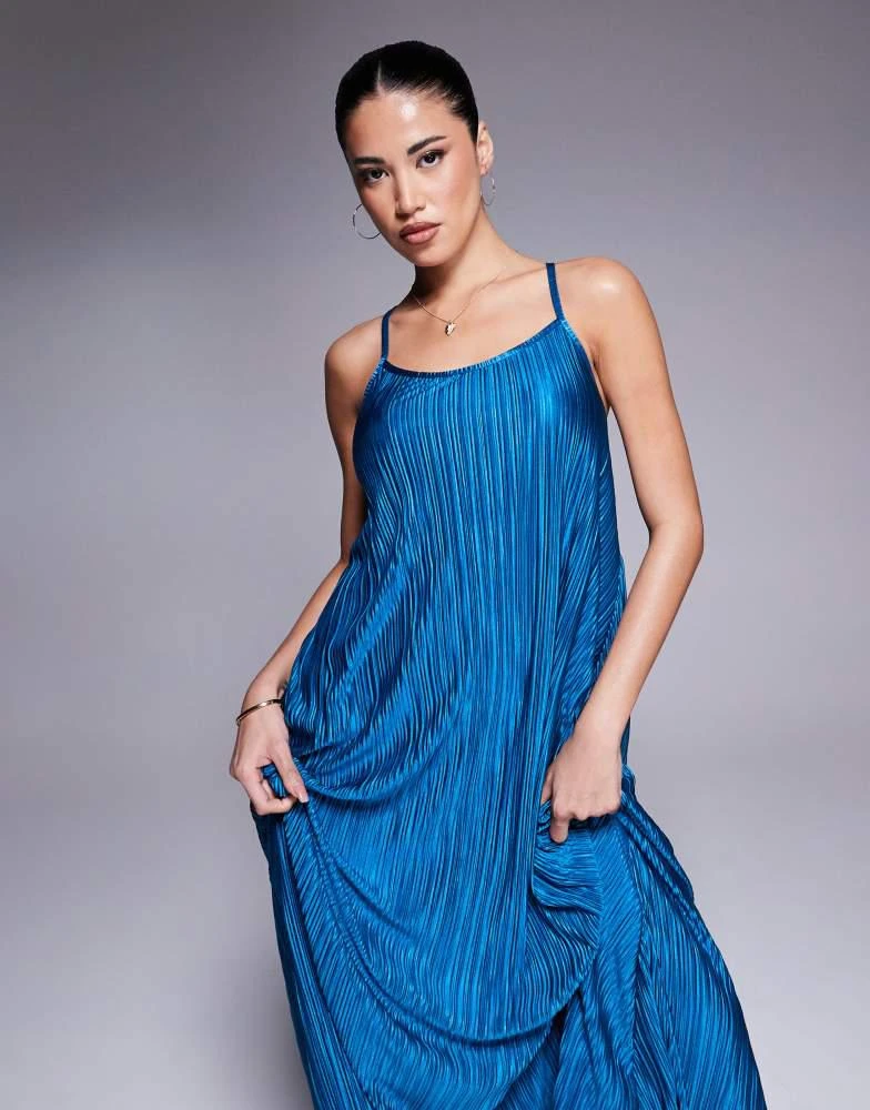 princess polly baby blue dress A-Line Sweetheart Neck Tulle Lace Royal Blue Long Prom Dress PSK491 US2 / Custom Color main image 1