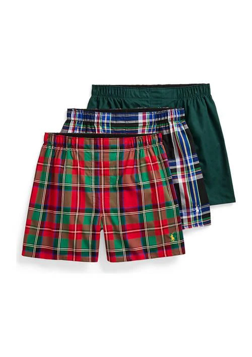 Ralph Lauren Ralph Lauren Classic Fit Woven Boxers 3 Pack 1