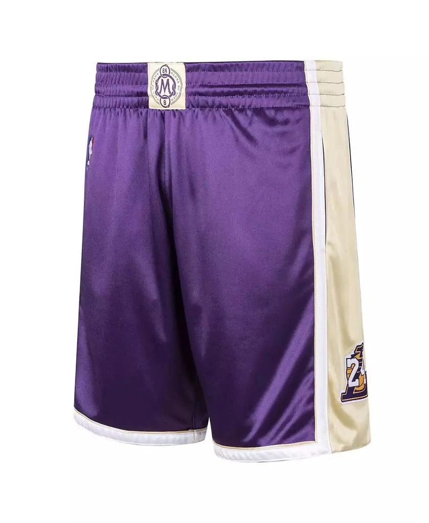 Mitchell & Ness Men's Kobe Bryant Purple Los Angeles Lakers Hall of Fame Class of 2020 Authentic Hardwood Classics Shorts 4