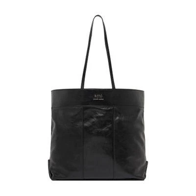 AMI North South tote bag 1