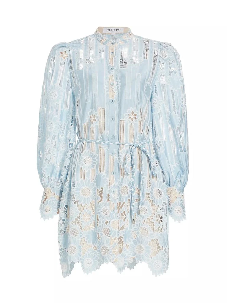 Jetsetter Lace Long-Sleeve Minidress  On Sale Now with Up to 48% Off |  Discover Exclusive Deals & Savings at BeyondStyle  Authentic Elliatt lace |mini|Women's|a-line|contemporary|floral|dresses|collared|long  sleeve|women's|women's apparel with Limited ...