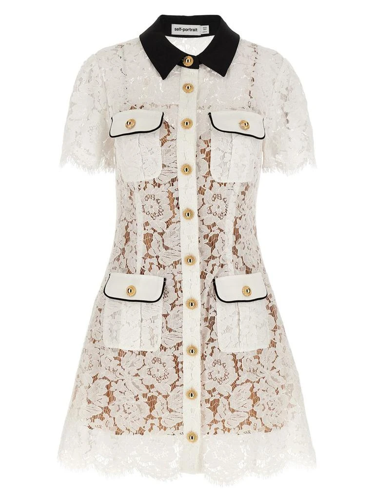 Shop Self-Portrait 'White Lace Contrast Collar Mini' Dress on Sale at  BeyondStyle  Get 36% Off Self-Portrait 'White Lace Contrast Collar Mini'  Dress with Limited-Time Flash Deals, Exclusive Discounts, and Special  Offers.
