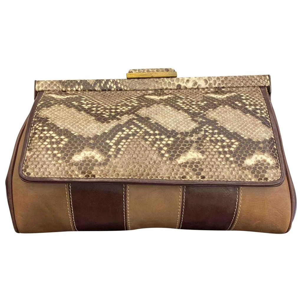 Antonio Marras Antonio Marras Leather clutch bag 1