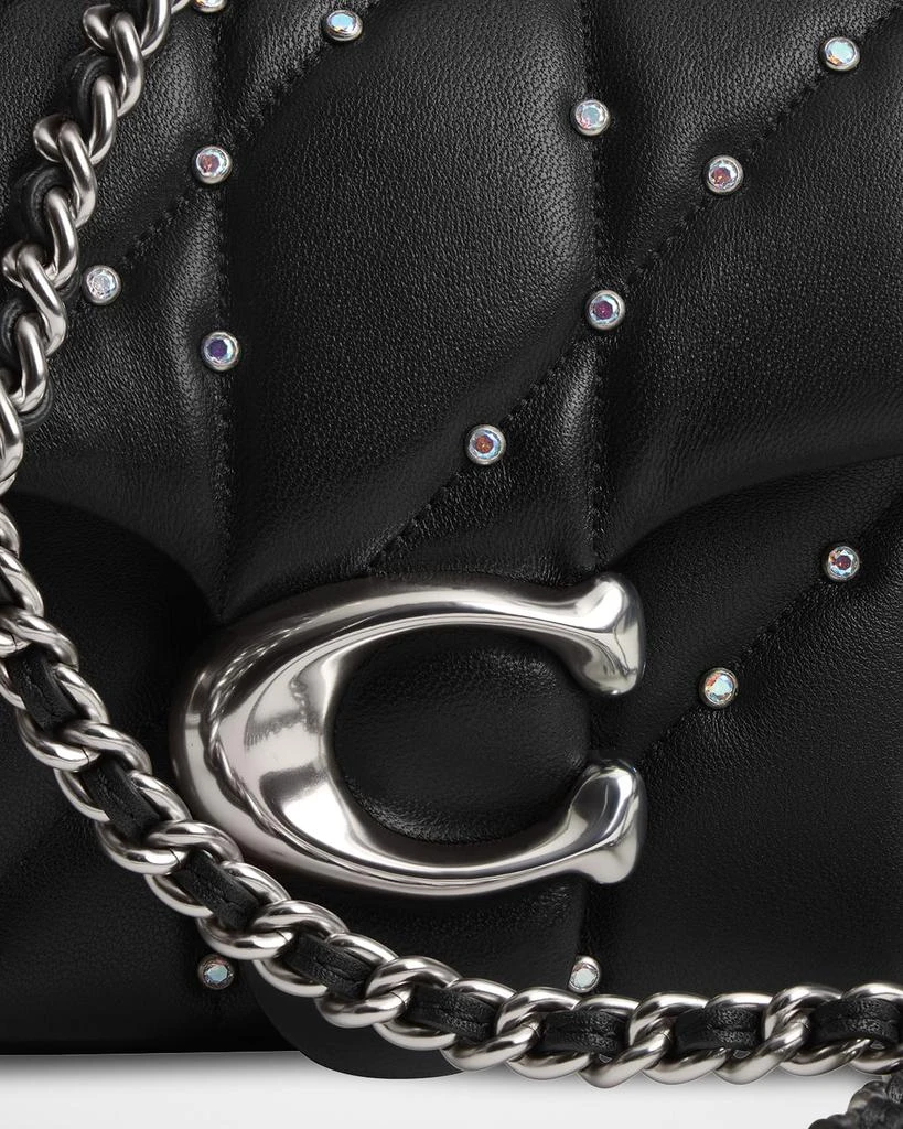 Coach Tabby 20 Crystal Rivet Quilted Leather Shoulder Bag 6