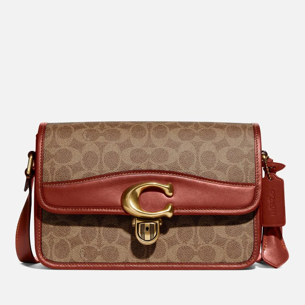 Coach Coach Leather Signature Studio Shoulder Bag 1