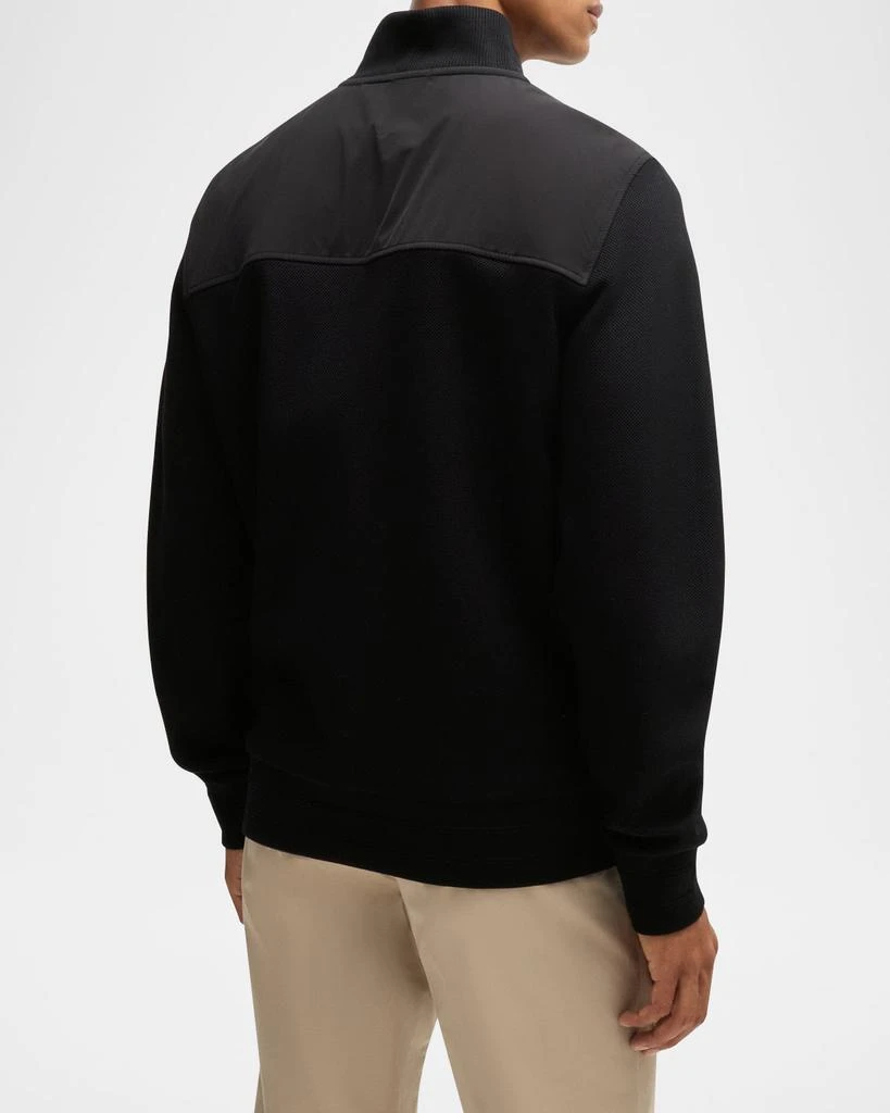 Hugo Boss Men's Sidney 59 Cotton Quarter-Zip Sweatshirt 3