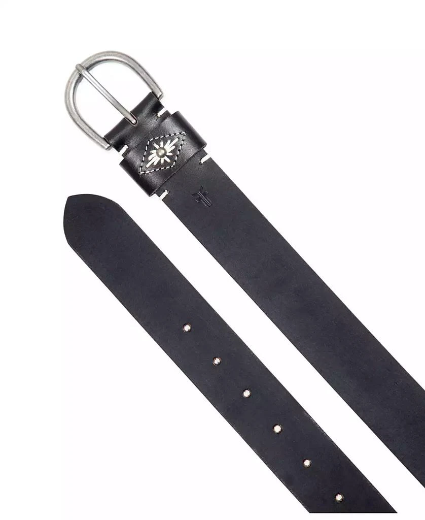 Frye Women's Embroidery On Loop Belt 3