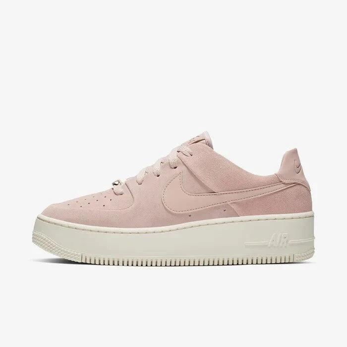 NIKE Air Force 1 Sage Low AR5339-201 Sneaker Women 6 Pink Platform Shoes RHS3745 2