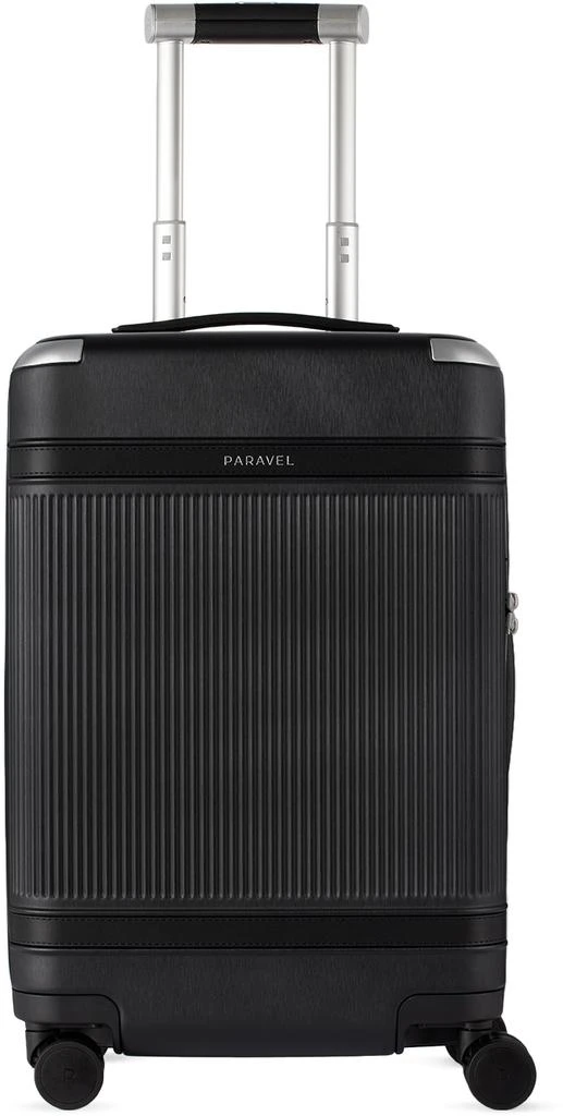 Paravel Black Aviator Carry-On Plus Suitcase 4
