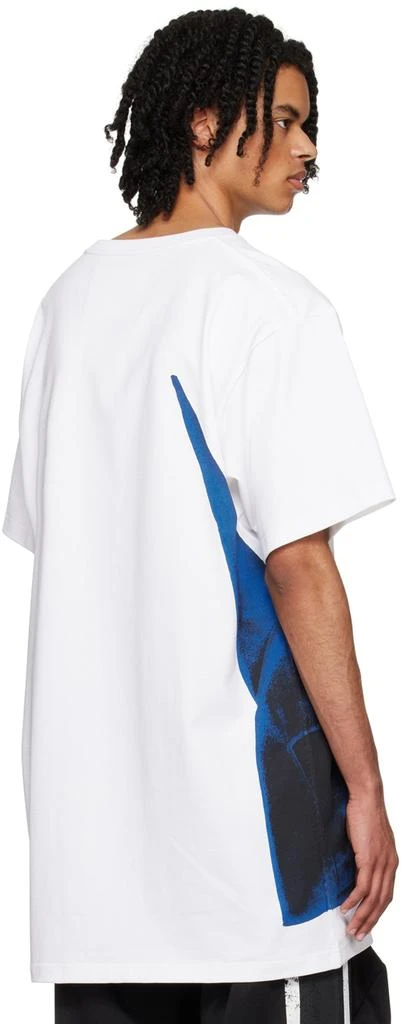 ANONYMOUS White Printed T-Shirt 3