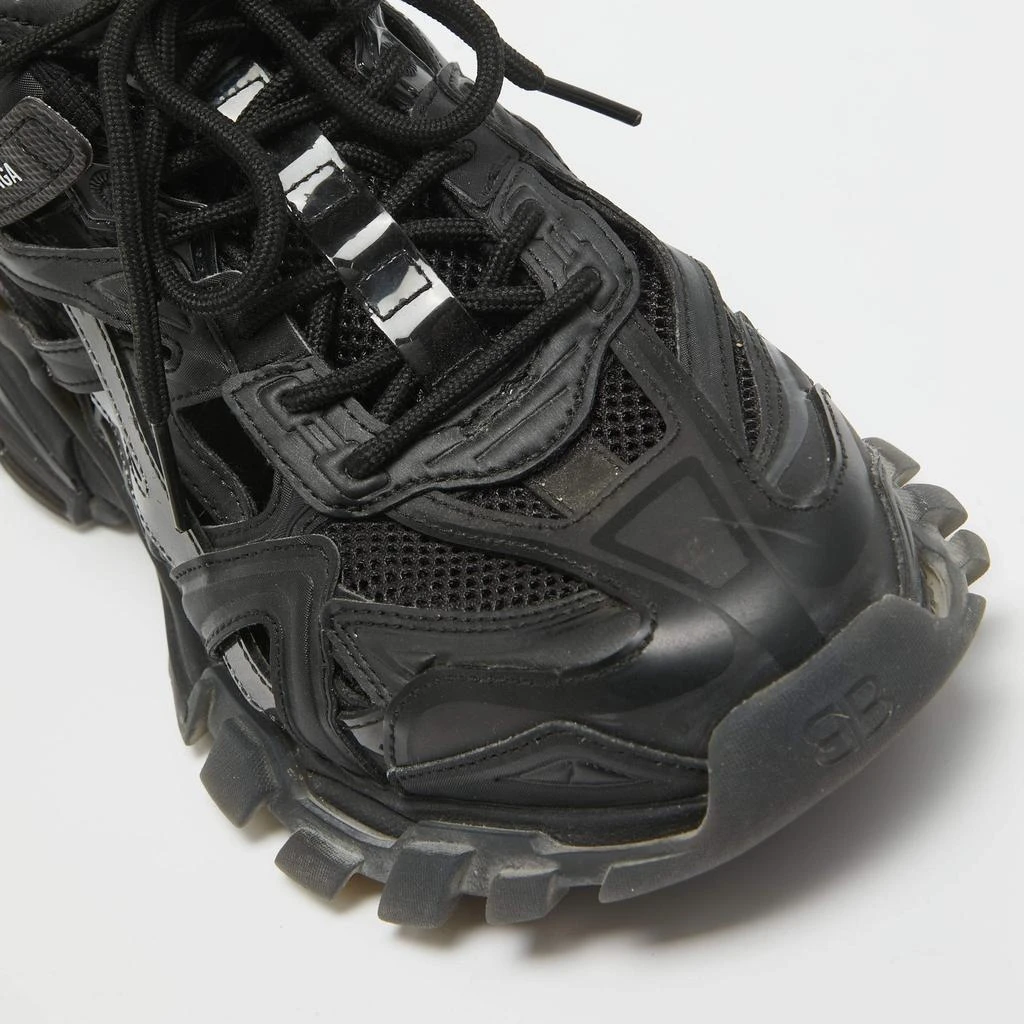 Balenciaga Balenciaga Black Faux Leather and Mesh Track 2 Sneakers Size 42 7