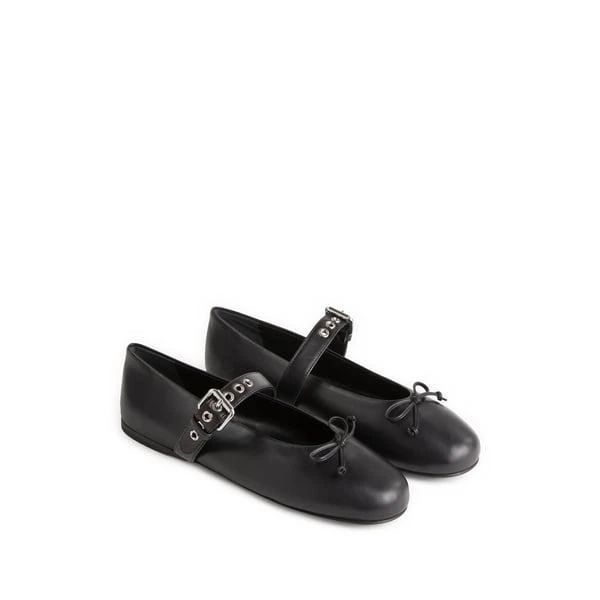 Miu Miu Leather Ballet Flats 1