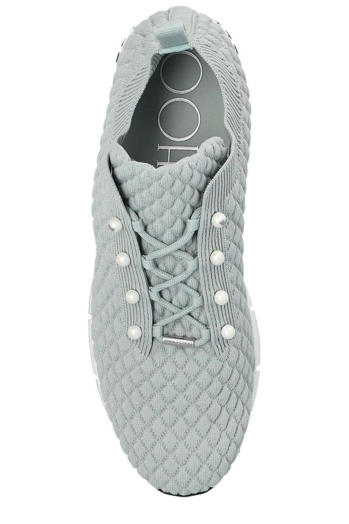 Jimmy Choo Jimmy Choo Textured Knit Trainers 4