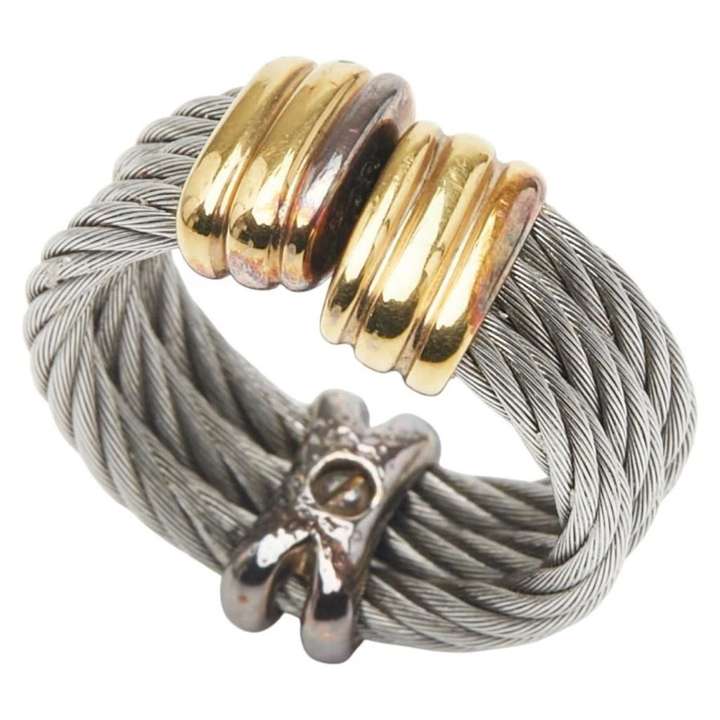 Philippe Charriol gold Stainless Steel Band Ring (Pre-Owned) 5