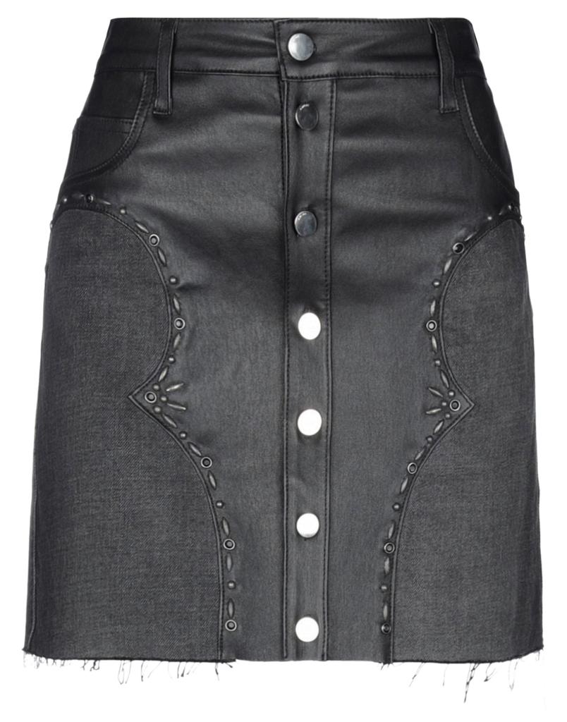 Amiri Amiri - Denim Skirts - Black - Woman