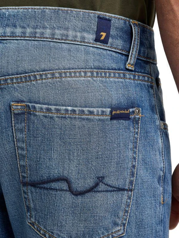 7 For All Mankind The Straight Mid-Rise Jeans 4