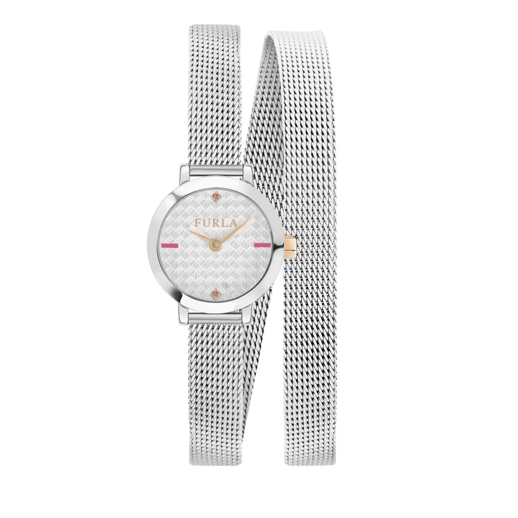 Furla Women's Vittoria Silver Dial Stainless Steel Watch 1