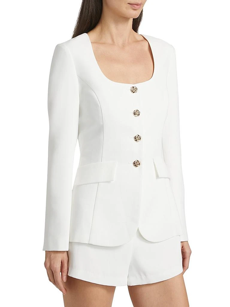 Amanda Uprichard Kyla Blazer Romper 4