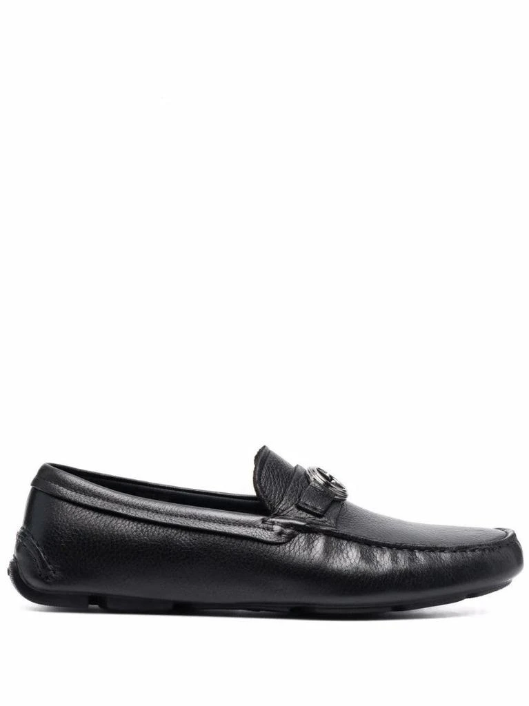 Giorgio Armani Deerskin Men’s Black Leather Loafers Size 9 Giorgio Armani Leather Loafers | Casual Shoes | Harry Rosen main image 2
