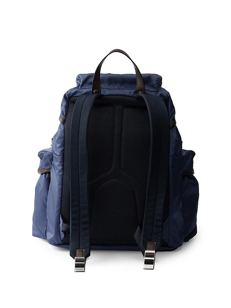 Prada Re-Nylon and Leather Backpack 5