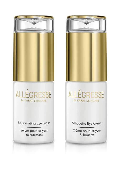 Allegresse 24 Karat Skin Care 24 Karat Skin Care  Skincare Rejuvenating Eye 2 Piece Set 1