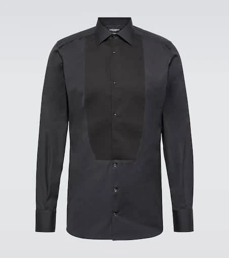 Dolce 
Gabbana Plastron cotton shirt 1