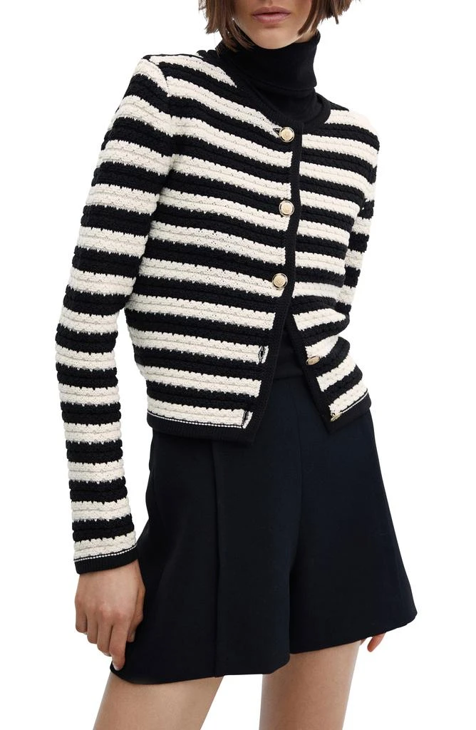 Mango Stripe Cardigan 1