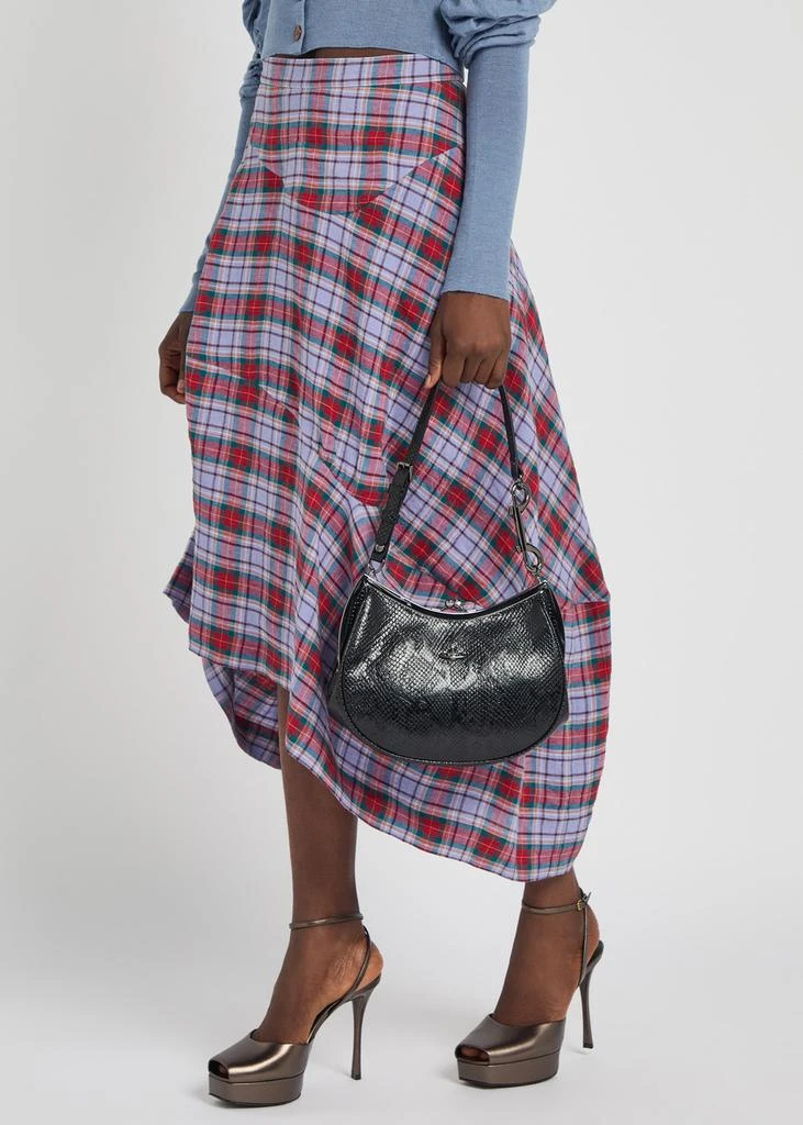 Vivienne Westwood Charm Frame python-effect leather shoulder bag 6